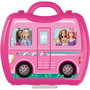 MATTEL Playset Glamping Barbie con más de 20 piezas para juego de rol, funda de viaje incluida, edad +3 años