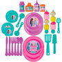 MATTEL Playset Glamping Barbie con más de 20 piezas para juego de rol, funda de viaje incluida, edad +3 años