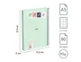 Milan Cuaderno Espiral Serie 1918 A5 80 Hojas Cuadriculado Verde