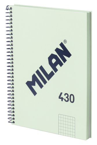 Bloc Milan 430 Since 1918 Tapa Extra A5 80H Cuadric.5X5 95G Verde (Set de 3) Bloc Milan 430 Since 1918 Tapa Extra A5 80H Cuadric.5X5 95G Verde (Set de 3)