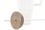 DKD Home Decor Taza de Borosilicato y Acacia 1L Transparente