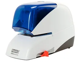 Rapid Grapadora Eléctrica 5050e, Capacidad 50 Hojas, Usa Cassette Grapas, Color Azul