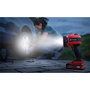 Einhell TE-CL 18/2500 Li AC solo Akku-Lampe, Lámpara LED 2500 lm, 7 bombillas, Negro/Rojo