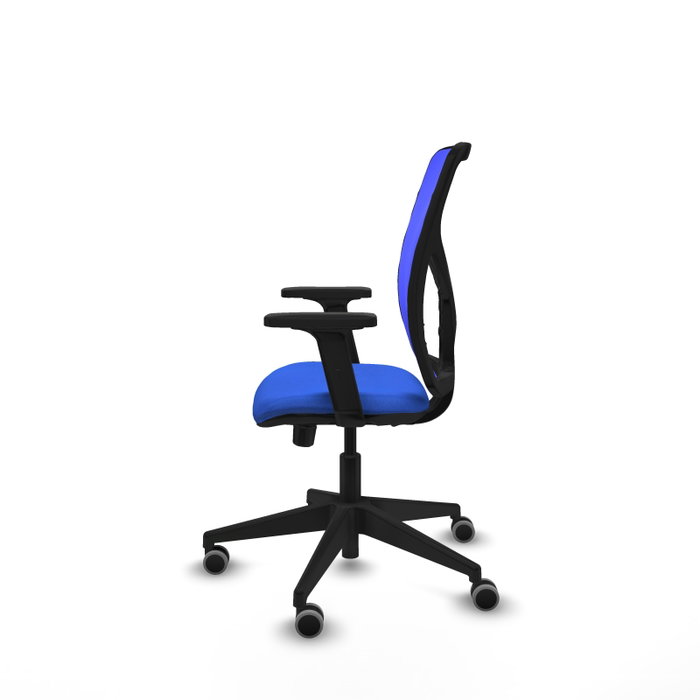 PIQUERAS Y CRESPO Silla de oficina Motilla con mecanismo Sincro/Traslack, Azul PIQUERAS Y CRESPO Silla de oficina Motilla con mecanismo Sincro/Traslack, Azul