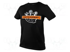 NEO TOOLS Camiseta T-shirt negra talla M