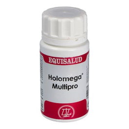 EQUISALUD Holomega Multipro 50 Cápsulas - Complemento alimenticio a base de plantas, minerales y vitaminas para energía y vitalidad