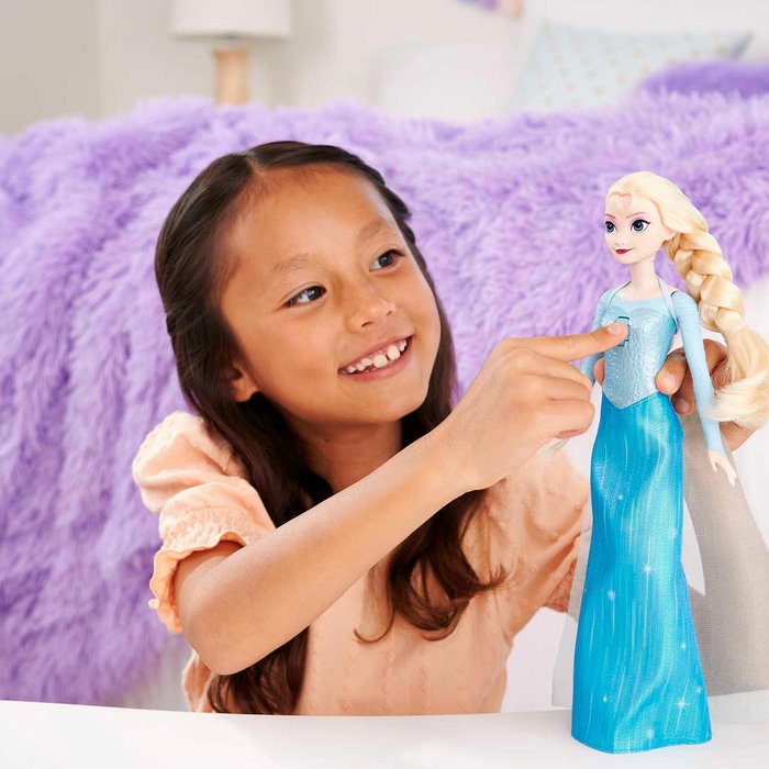 Muñeca Elsa Musical Hmg34 Disney Frozen