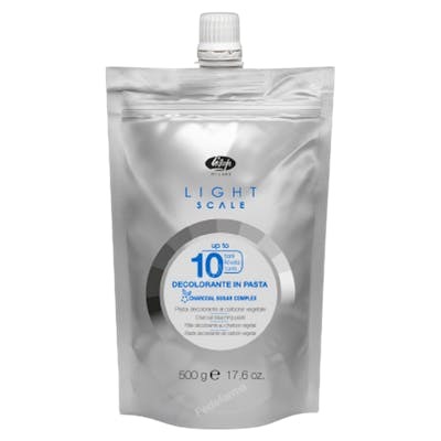 Lisap Light Scale Deco En Pasta Carbone 10/Niv 500 gr Lisap Light Scale Deco En Pasta Carbone 10/Niv 500 gr