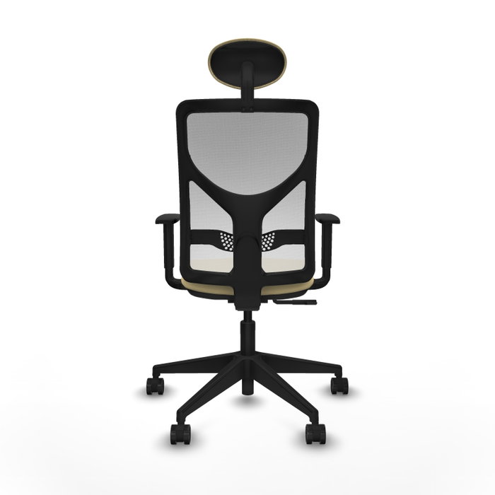 PIQUERAS Y CRESPO Silla de oficina Motilla con mecanismo Sincro, Crema y Blanco PIQUERAS Y CRESPO Silla de oficina Motilla con mecanismo Sincro, Crema y Blanco