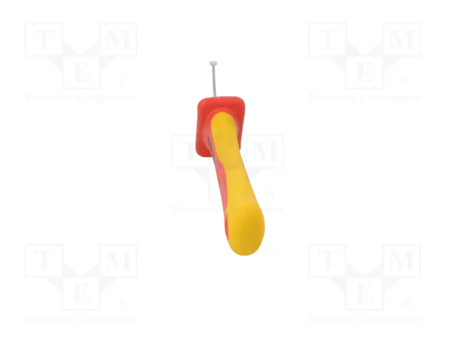 WIHA Cuchillo para eléctricos semiredondo con pie guía 200mm