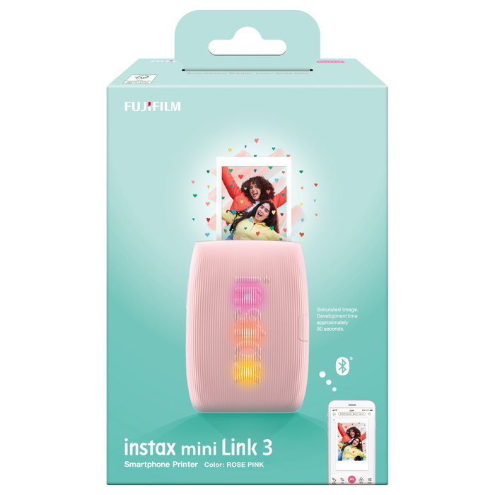 Fujifilm Instax Mini Link 3 EX D Rose Pink