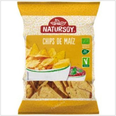 NATURSOY Chips De Maiz Bio Vegan 125Gr NATURSOY Chips De Maiz Bio Vegan 125Gr