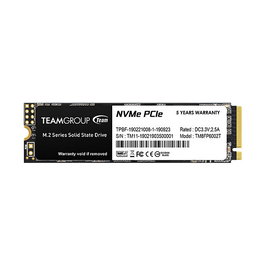 Team Group MP33 256GB SSD M.2 2280 NVMe PCIe 3.0 x4, Lectura 1600 MB/s, Escritura 1000 MB/s, 3D NAND, para PC/Portátil