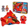 Hasbro Jet Gigante Iron Man con Ultron y Vehículo Marvel