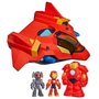 Hasbro Jet Gigante Iron Man con Ultron y Vehículo Marvel