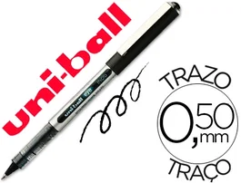 Uniball Rotulador roller ub-150e micro eye negro 0,5 mm (Pack de 12)