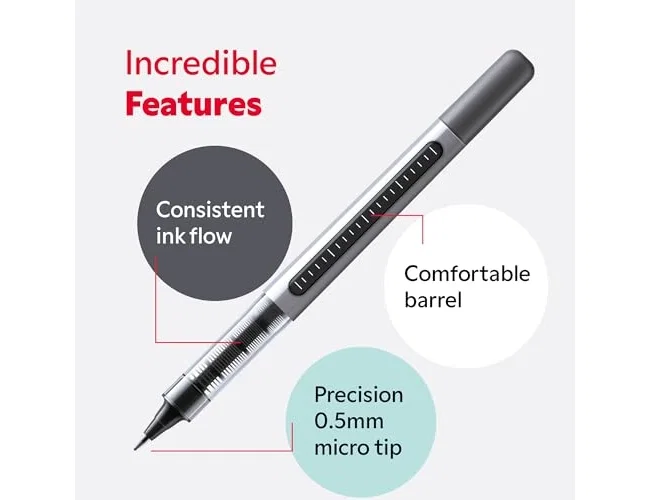 Uniball Rotulador roller UB-150E micro eye negro 0,5 mm Uniball Rotulador roller UB-150E micro eye negro 0,5 mm
