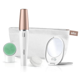 Braun FaceSpa 851V Depilador Facial - Oro y Blanco