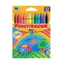 Bic Kids Plastidecor Ceras Plásticas de Colores Surtidos - 12 Unidades