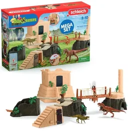 Schleich 42656 Gran Conquista del Templo Perdido Set de Figuras Dinosaurios 4 años