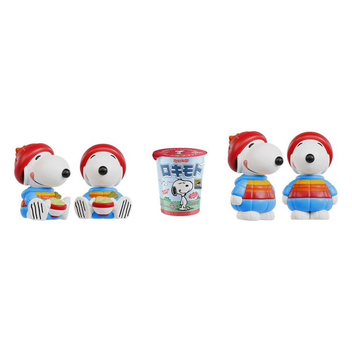 Peanuts Snoopy Rokimoto Cup of Fun Figuras Blind Box 10 cm SDCC Exclusive Expositor (12)