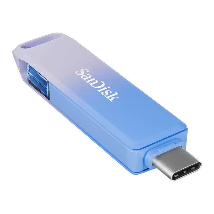 SanDisk Creator Phone Drive 256 GB USB Type-C / Lightning Azul, Lila