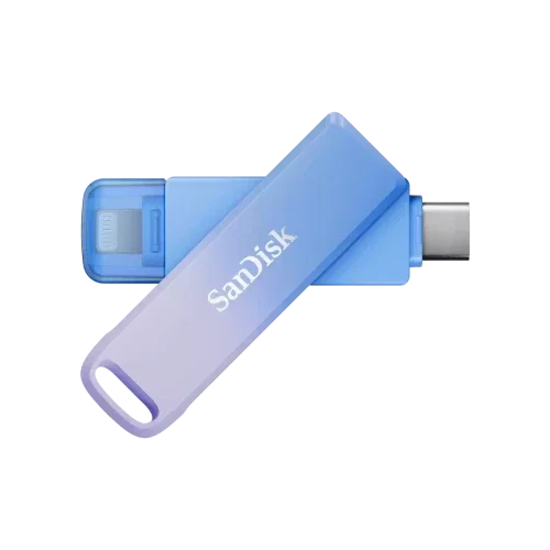 SanDisk Creator Phone Drive Unidad Flash USB 256 GB USB Type-C / Lightning 3.2 Gen 1 Azul, Lila SDIXD0N-256G-GN6TP SanDisk Creator Phone Drive Unidad Flash USB 256 GB USB Type-C / Lightning 3.2 Gen 1 Azul, Lila SDIXD0N-256G-GN6TP