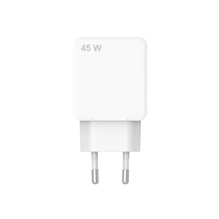 Celly Cargador 45W con 1 USB-C y 1 USB-A Blanco Celly Cargador 45W con 1 USB-C y 1 USB-A Blanco