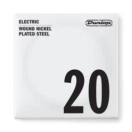 Dunlop Cuerda Eléctrica Nickel Entorchada 020 Set de 12 (Set de 12)