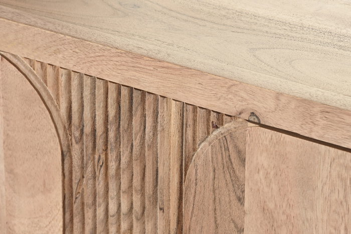 DKD Home Decor Mesita de Noche de Acacia Cenef ridh 50x35,5x55