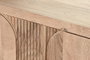 DKD Home Decor Mesita de Noche de Acacia Cenef ridh 50x35,5x55