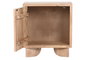DKD Home Decor Mesita de Noche de Acacia Cenef ridh 50x35,5x55