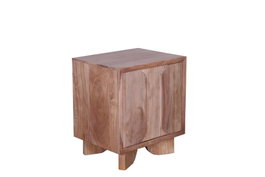 DKD Home Decor Mesita de Noche de Acacia Cenef ridh 50x35,5x55