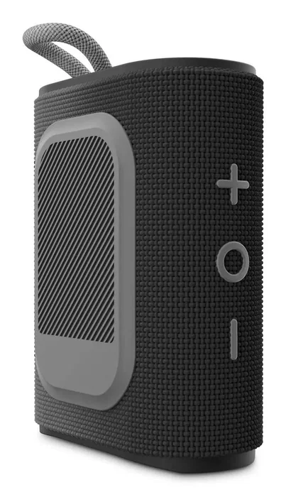 Energy Sistem Altavoz Portátil StreetPlay Negro - 8W, Bluetooth 5.4, IPX6 Resistente al Agua, Radio FM, Lector MicroSD, 12h Autonomía, Luces LED, Manos Libres