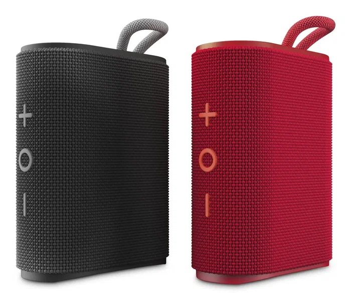 Energy Sistem Altavoz Portátil StreetPlay Negro - 8W, Bluetooth 5.4, IPX6 Resistente al Agua, Radio FM, Lector MicroSD, 12h Autonomía, Luces LED, Manos Libres