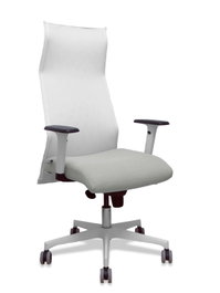 PIQUERAS Y CRESPO Sillón Sahuco Blanco y Gris Claro