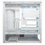 Cougar CGR-2DA4W-MV Caja Torre Media ATX Mesh Vision Blanco para Gaming, con Panel de Cristal Templado, RGB y Ventiladores incluidos