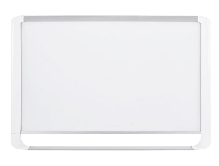 Bi-office Pizarra blanca lacada con bandeja integrada 180x120 cm