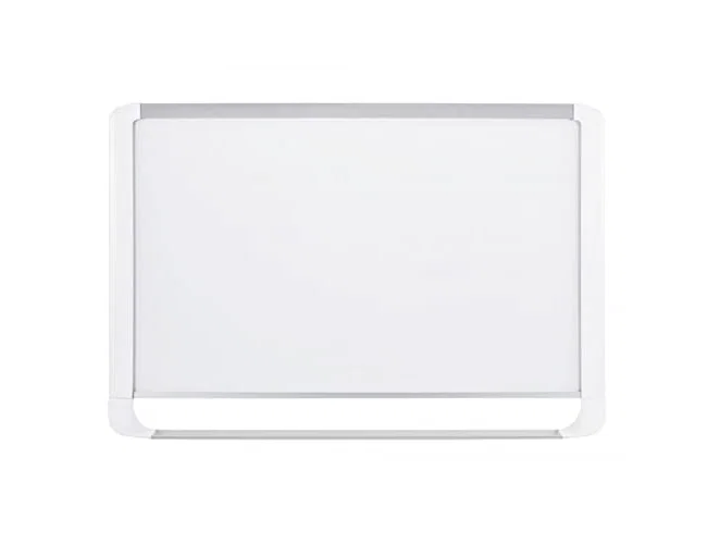 Bi-office Pizarra blanca lacada con bandeja integrada 180x120 cm