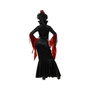 Disfraz Vampiresa Clásica con Vestido Negro para Mujer Adulto Talla XXL