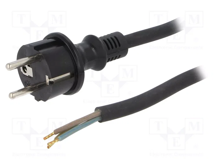PLASTROL Cable de alimentación H07RN-F 3x1,5mm2 2m PLASTROL Cable de alimentación H07RN-F 3x1,5mm2 2m