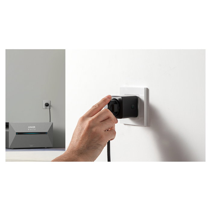 Anker A17X8311 Smart Plug WLAN - Enchufe Inteligente con Medidor de Energía, Control por Voz Alexa y Google Home, Conexión WiFi/Bluetooth, 2500W, Negro