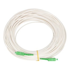 Extralink Cable patchcord SC/APC-SC/APC monomodo de 10m blanco