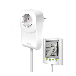 LogiLink Medidor de costes energéticos con pantalla con conexión por cable
