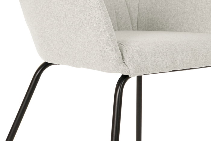 DKD Home Decor Silla Scandi Beige 60.5 x 78 x 59.5 cm