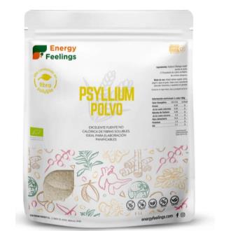 ENERGY FEELINGS Psyllium polvo 500gr. ECO VEGAN SG ENERGY FEELINGS Psyllium polvo 500gr. ECO VEGAN SG