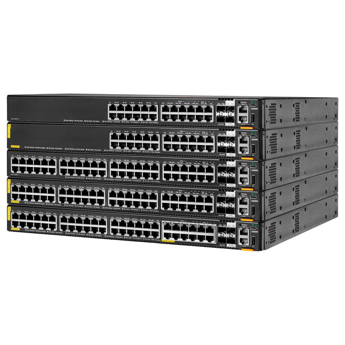HPE Aruba Networking CX 6200M 36G 12SR5 Class6 PoE 4SFP+ Switch
