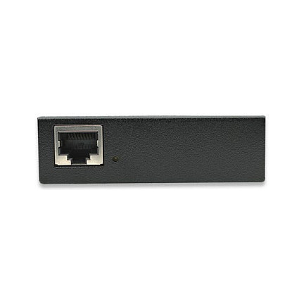 Intellinet PoE+ Splitter IEEE802.3at Gigabit, Salida DC 5/7.5/9/12V, 25.4W, Negro, Metal, Certificado FCC/CE