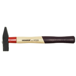 Gedore Martillo de cerrajero ROTBAND-PLUS con mango de nogal 300g