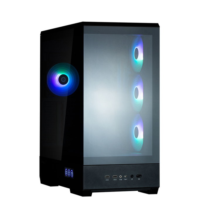 Zalman P50 DS Midi Tower PC Negro con Ventana de Vidrio Templado